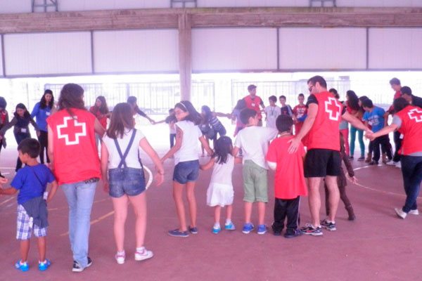 campamento cruz roja