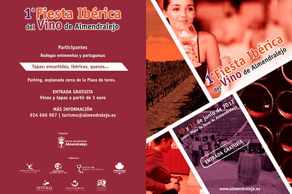 cartel fiesta del vino