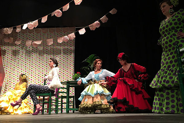 desfile flamenco