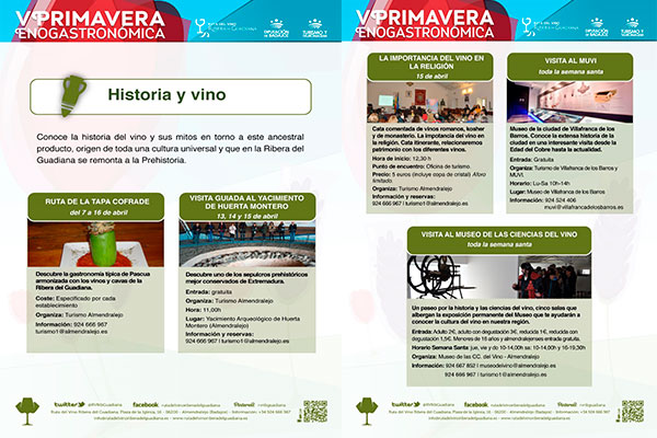 eventos v primavera
