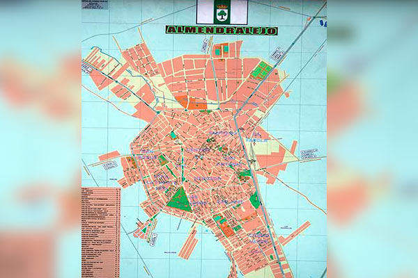 mapa almendralejo