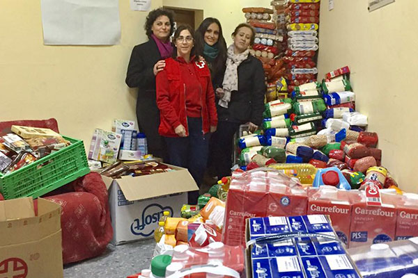 recogida de alimentos