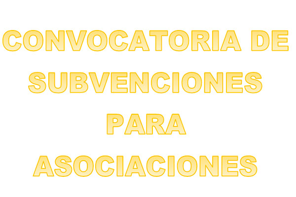 subvenciones asociaciones